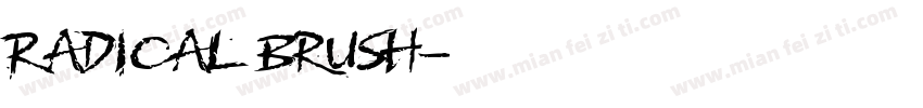 Radical Brush字体转换